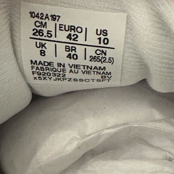 Asics Solution Swift FF Running White Pure Silver Color Women’s Running shoes 10 - Picture 8 of 11